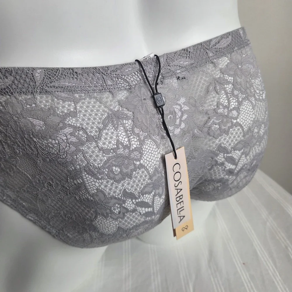 Cosabella Men's Luxury Italian Comfort Lace Micro Brief Designer Underwear